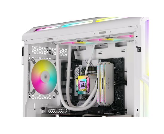 Кулер для корпуса Corsair iCUE AF120 RGB Slim White (CO-9050164-WW), изображение 8 Кулер для корпуса Corsair iCUE AF120 RGB Slim White (CO-9050164-WW), изображение 8