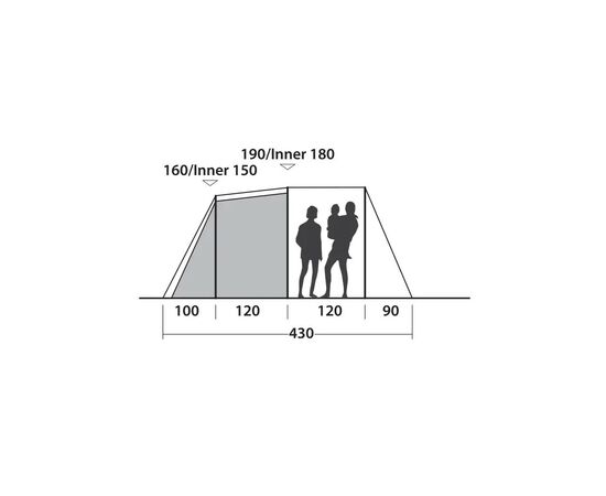 Палатка Easy Camp Huntsville 400 Green/Grey (929576), изображение 10 Палатка Easy Camp Huntsville 400 Green/Grey (929576), изображение 10