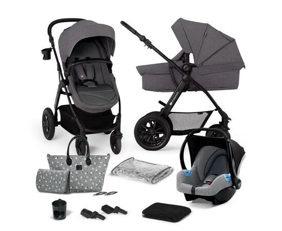 Коляска Kinderkraft 3 в 1 Xmoov Dark Gray (KSXMOV00DGR3000) (5902533920907)