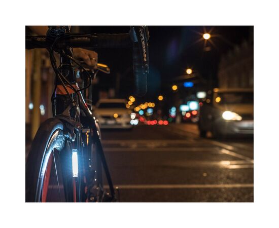 Передняя велофара Knog Plus Front 40 Lumens Black (12140), изображение 5 Передняя велофара Knog Plus Front 40 Lumens Black (12140), изображение 5