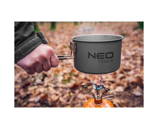 Набор туристической посуды Neo Tools 3в1 LFGB 0.616кг (63-145), изображение 5 Набор туристической посуды Neo Tools 3в1 LFGB 0.616кг (63-145), изображение 5