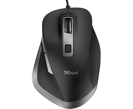 Мишка Trust Fyda Comfortable ECO USB Black-GREY (24728)