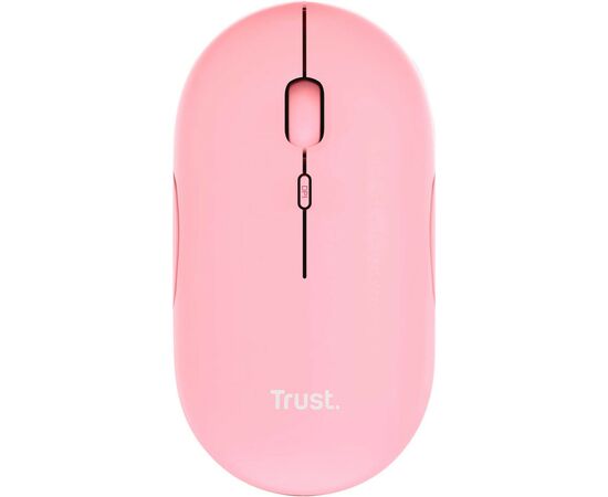 Мишка Trust Puck Wireless/Bluetooth Silent Pink (24125)