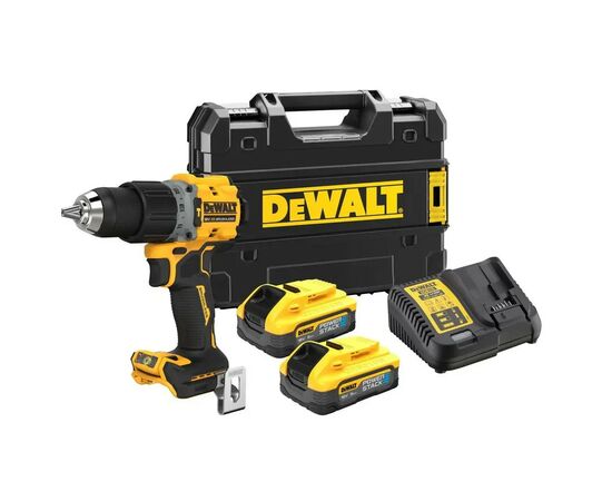Набор электроинструментов DeWALT XR Li-Ion PowerStack 18V 2x5Ah, 90 Нм,0-650/0-2000об/мин+DCF840N (DCD805H2T+DCF840N), изображение 2 Набор электроинструментов DeWALT XR Li-Ion PowerStack 18V 2x5Ah, 90 Нм,0-650/0-2000об/мин+DCF840N (DCD805H2T+DCF840N), изображение 2