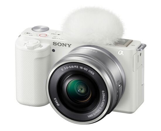 Цифровой фотоаппарат Sony Alpha ZV-E10 kit 16-50mm White (ZVE10LW.CEC), изображение 3 Цифровой фотоаппарат Sony Alpha ZV-E10 kit 16-50mm White (ZVE10LW.CEC), изображение 3