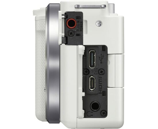 Цифровой фотоаппарат Sony Alpha ZV-E10 kit 16-50mm White (ZVE10LW.CEC), изображение 7 Цифровой фотоаппарат Sony Alpha ZV-E10 kit 16-50mm White (ZVE10LW.CEC), изображение 7