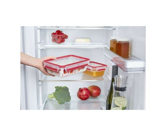 Пищевой контейнер Tefal Masterseal Glass Red 1.3 л (N1041010), изображение 6 Пищевой контейнер Tefal Masterseal Glass Red 1.3 л (N1041010), изображение 6