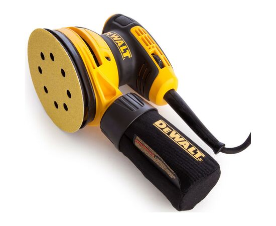 Шлифовальная машина DeWALT 280 Вт, 125 мм, 8000-12000 об/мин, 1.28 кг (DWE6423), изображение 2