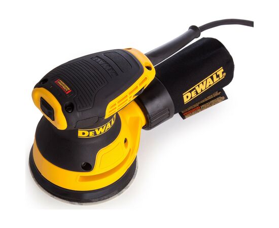Шлифовальная машина DeWALT 280 Вт, 125 мм, 8000-12000 об/мин, 1.28 кг (DWE6423), изображение 3
