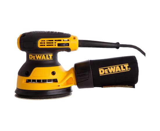 Шлифовальная машина DeWALT 280 Вт, 125 мм, 8000-12000 об/мин, 1.28 кг (DWE6423)