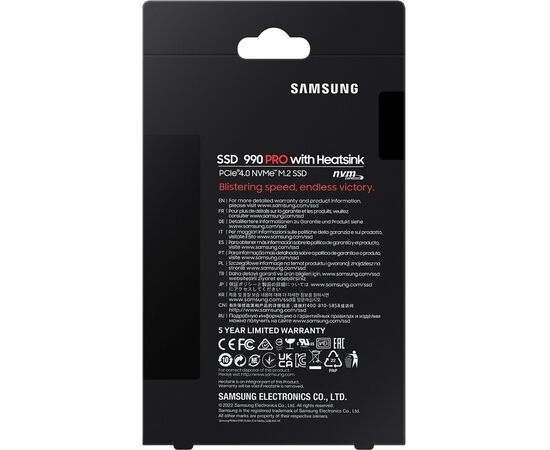 Накопитель SSD M.2 2280 1TB Samsung (MZ-V9P1T0CW), изображение 11 Накопитель SSD M.2 2280 1TB Samsung (MZ-V9P1T0CW), изображение 11