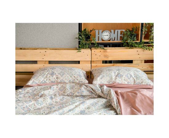 Постельное белье Ardesto Gloria сатин розовый евро 200х220 (ART2022LP), изображение 9