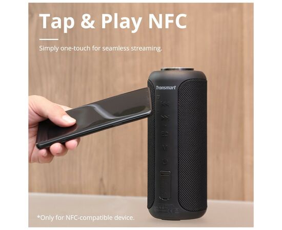 Акустическая система Tronsmart T6 Plus Upgraded Edition Black (367785), изображение 6 Акустическая система Tronsmart T6 Plus Upgraded Edition Black (367785), изображение 6