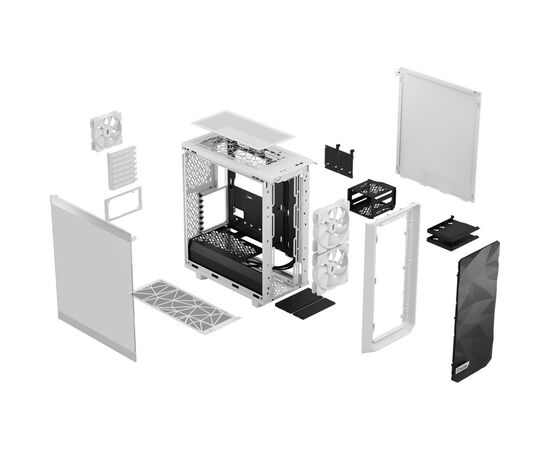 Корпус Fractal Design Meshify 2 Compact Lite White T (FD-C-MEL2C-04), изображение 12
