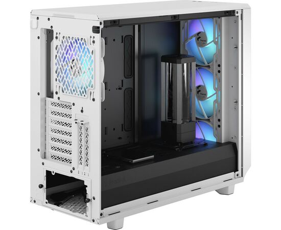 Корпус Fractal Design Meshify 2 RGB White TG Clear t (FD-C-MES2A-08), изображение 11 Корпус Fractal Design Meshify 2 RGB White TG Clear t (FD-C-MES2A-08), изображение 11