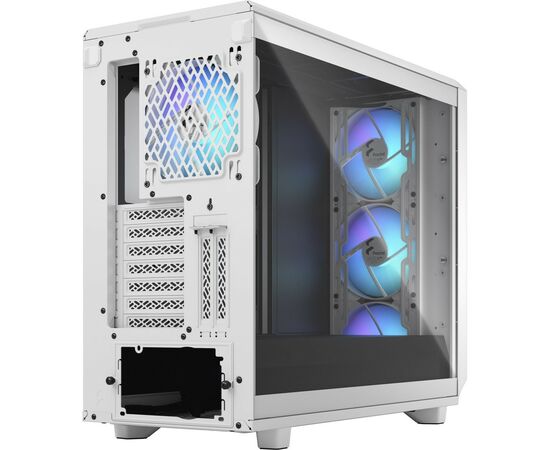 Корпус Fractal Design Meshify 2 RGB White TG Clear t (FD-C-MES2A-08), изображение 2 Корпус Fractal Design Meshify 2 RGB White TG Clear t (FD-C-MES2A-08), изображение 2