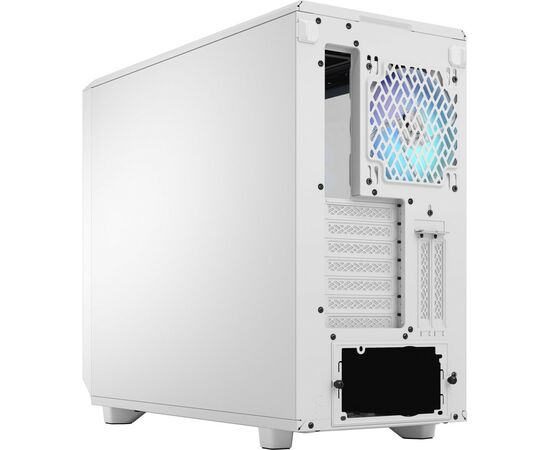 Корпус Fractal Design Meshify 2 RGB White TG Clear t (FD-C-MES2A-08), изображение 4 Корпус Fractal Design Meshify 2 RGB White TG Clear t (FD-C-MES2A-08), изображение 4