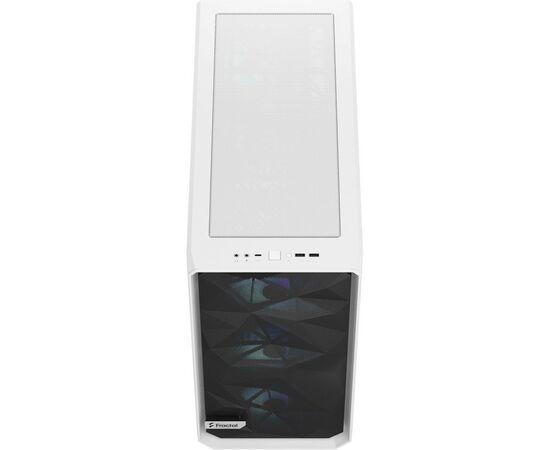 Корпус Fractal Design Meshify 2 RGB White TG Clear t (FD-C-MES2A-08), изображение 7 Корпус Fractal Design Meshify 2 RGB White TG Clear t (FD-C-MES2A-08), изображение 7