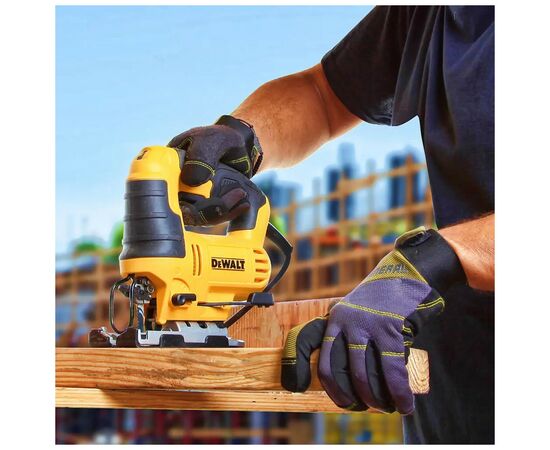 Электролобзик DeWALT 650 Вт, 500 - 3200 ход/мин, 2.4 кг (DWE349), изображение 10
