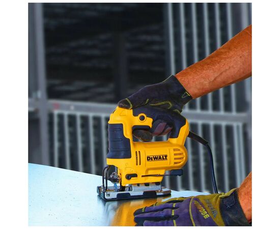 Электролобзик DeWALT 650 Вт, 500 - 3200 ход/мин, 2.4 кг (DWE349), изображение 11