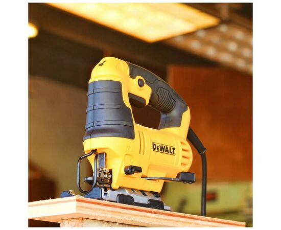 Электролобзик DeWALT 650 Вт, 500 - 3200 ход/мин, 2.4 кг (DWE349), изображение 8