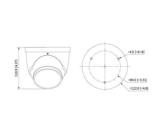 Камера видеонаблюдения Dahua DH-IPC-HDW3449H-AS-PV-S3 (2.8), изображение 12 Камера видеонаблюдения Dahua DH-IPC-HDW3449H-AS-PV-S3 (2.8), изображение 12
