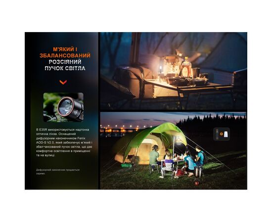 Фонарь Fenix E35R, изображение 10 Фонарь Fenix E35R, изображение 10