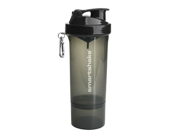 Шейкер спортивный SmartShake Slim 500ml Black (10253001)