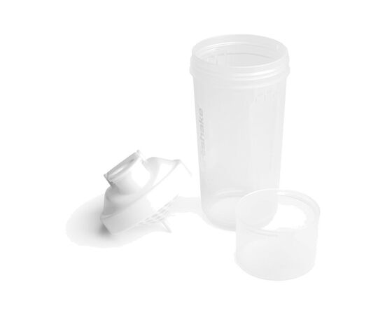 Шейкер спортивный SmartShake Slim 500ml Pure White (10253301), изображение 2