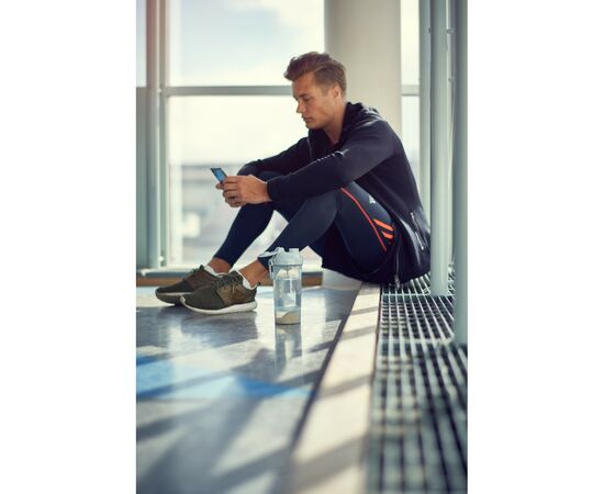 Шейкер спортивный SmartShake Slim 500ml Pure White (10253301), изображение 8