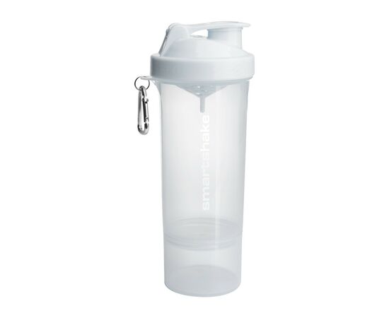 Шейкер спортивный SmartShake Slim 500ml Pure White (10253301)