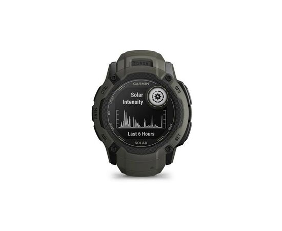 Смарт-часы Garmin Instinct 2X Solar, Moss, GPS (010-02805-05), изображение 2 Смарт-часы Garmin Instinct 2X Solar, Moss, GPS (010-02805-05), изображение 2