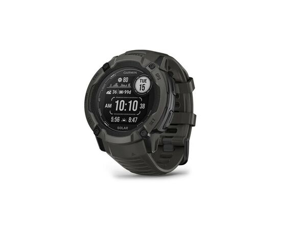 Смарт-годинник Garmin Instinct 2X, Solar, Graphite, GPS (010-02805-00)