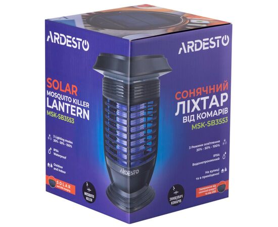 Фонарь Ardesto антимоскітний (MSK-SB3553), изображение 9 Фонарь Ardesto антимоскітний (MSK-SB3553), изображение 9
