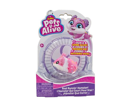 Интерактивная игрушка Pets & Robo Alive Хомячок Лоло (9504-4), изображение 11 Интерактивная игрушка Pets & Robo Alive Хомячок Лоло (9504-4), изображение 11