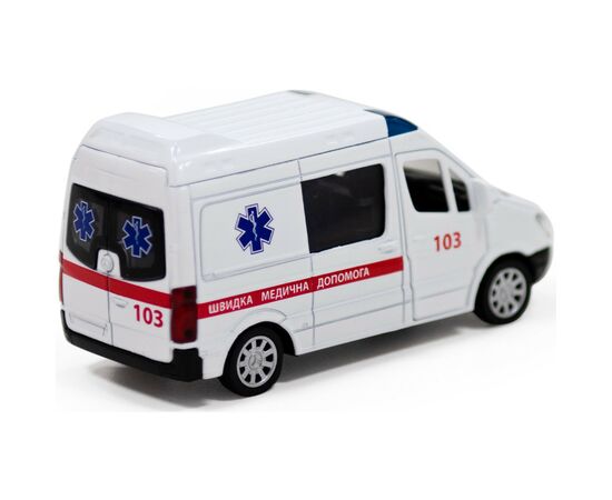 Машина Techno Drive Mercedes-Benz Sprinter Швидка допомога (250295), зображення 5 Машина Techno Drive Mercedes-Benz Sprinter Швидка допомога (250295), зображення 5