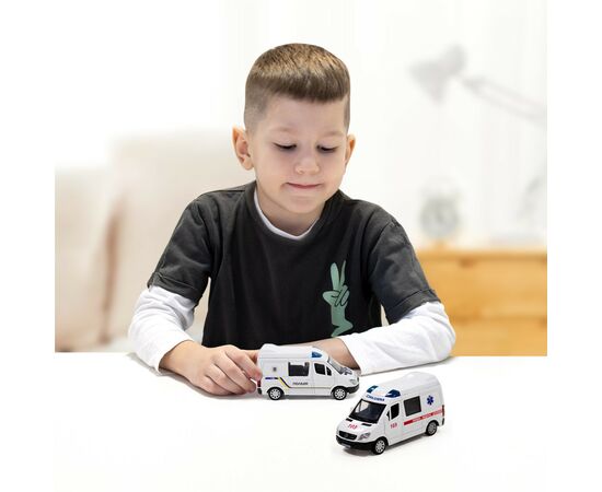 Машина Techno Drive Mercedes-Benz Sprinter Швидка допомога (250295), зображення 9 Машина Techno Drive Mercedes-Benz Sprinter Швидка допомога (250295), зображення 9