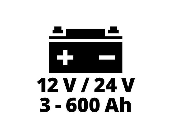 Пуско зарядное устройство Einhell CE-BC 30 M, 12/24 В, 3-600 А/г, макс. 30А (1002275), изображение 5