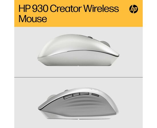 Мышка HP Creator 930 Wireless Silver (1D0K9AA), изображение 7 Мышка HP Creator 930 Wireless Silver (1D0K9AA), изображение 7