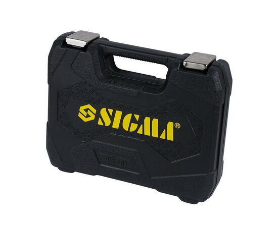 Набор инструментов Sigma насадок торцевых и бит 1/4" 46шт CrV mid (6003511), изображение 5