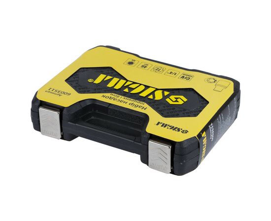 Набор инструментов Sigma насадок торцевых и бит 1/4" 46шт CrV mid (6003511), изображение 6
