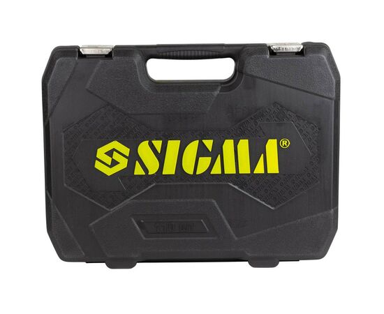 Набор инструментов Sigma насадок торцевых и бит 1/4", 1/2" 110шт CrV mid (6003771), изображение 7 Набор инструментов Sigma насадок торцевых и бит 1/4", 1/2" 110шт CrV mid (6003771), изображение 7