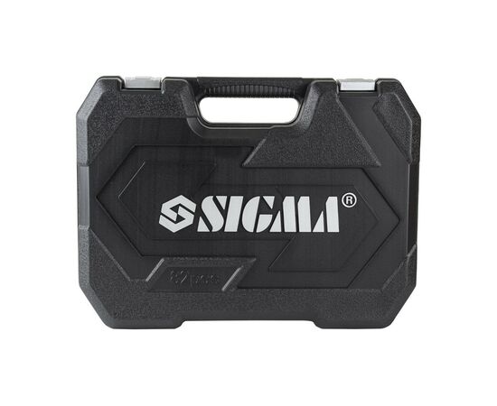 Набор инструментов Sigma насадок торцевых и бит 1/4", 1/2" 82шт CrV mid (6001551), изображение 6 Набор инструментов Sigma насадок торцевых и бит 1/4", 1/2" 82шт CrV mid (6001551), изображение 6
