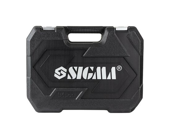 Набор инструментов Sigma насадок торцевых и бит 1/4", 1/2" 94шт CrV mid (6003761), изображение 6 Набор инструментов Sigma насадок торцевых и бит 1/4", 1/2" 94шт CrV mid (6003761), изображение 6