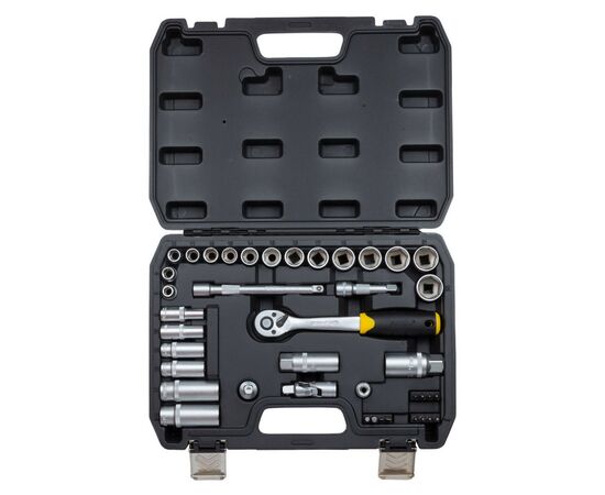 Набор инструментов Sigma насадок торцевых и бит 3/8" 39шт CrV mid (6003601), изображение 3