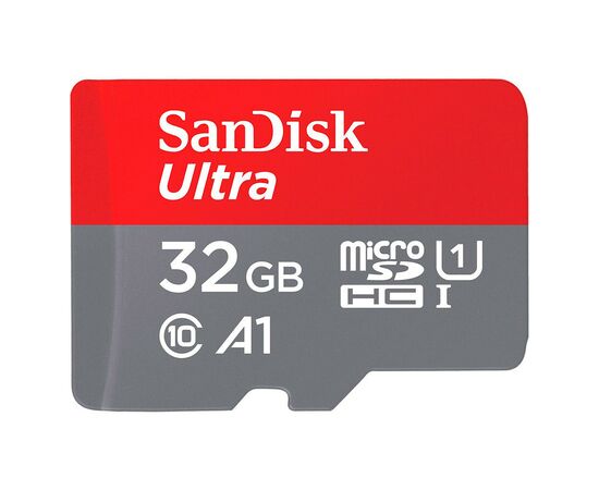 Карта памяти SanDisk 32GB microSD class 10 UHS-I Ultra (SDSQUA4-032G-GN6MA), изображение 2 Карта памяти SanDisk 32GB microSD class 10 UHS-I Ultra (SDSQUA4-032G-GN6MA), изображение 2