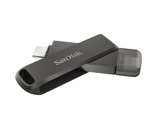 USB флеш накопитель SanDisk 256GB iXpand Luxe USB-C/Lightning (SDIX70N-256G-GN6NE), изображение 2 USB флеш накопитель SanDisk 256GB iXpand Luxe USB-C/Lightning (SDIX70N-256G-GN6NE), изображение 2