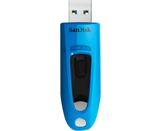 USB флеш накопитель SanDisk 64GB Ultra Blue USB 3.0 (SDCZ48-064G-U46B), изображение 2 USB флеш накопитель SanDisk 64GB Ultra Blue USB 3.0 (SDCZ48-064G-U46B), изображение 2