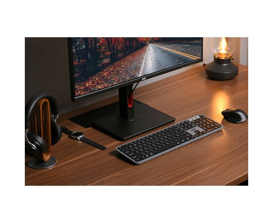 Клавиатура 2E KS240 Wireless/Bluetooth Grey (2E-KS240WG), изображение 4 Клавиатура 2E KS240 Wireless/Bluetooth Grey (2E-KS240WG), изображение 4