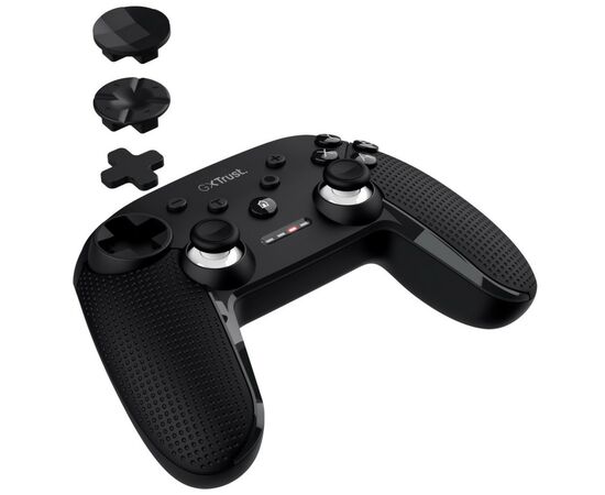 Геймпад Trust GXT 542 MUTA Bluetooth/Wireless USB Black (24790), изображение 2 Геймпад Trust GXT 542 MUTA Bluetooth/Wireless USB Black (24790), изображение 2